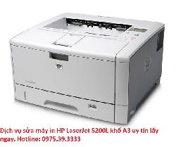 Dịch vụ sửa máy in HP LaserJet 5200L khổ A3 uy tín lấy ngay