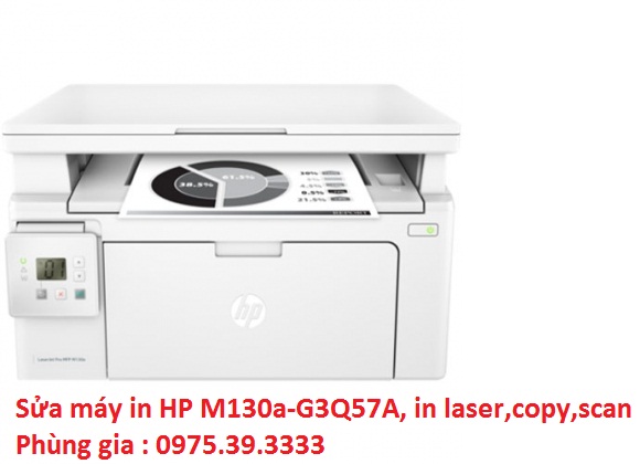 Sửa máy in HP M130a-G3Q57A, in laser,copy,scan